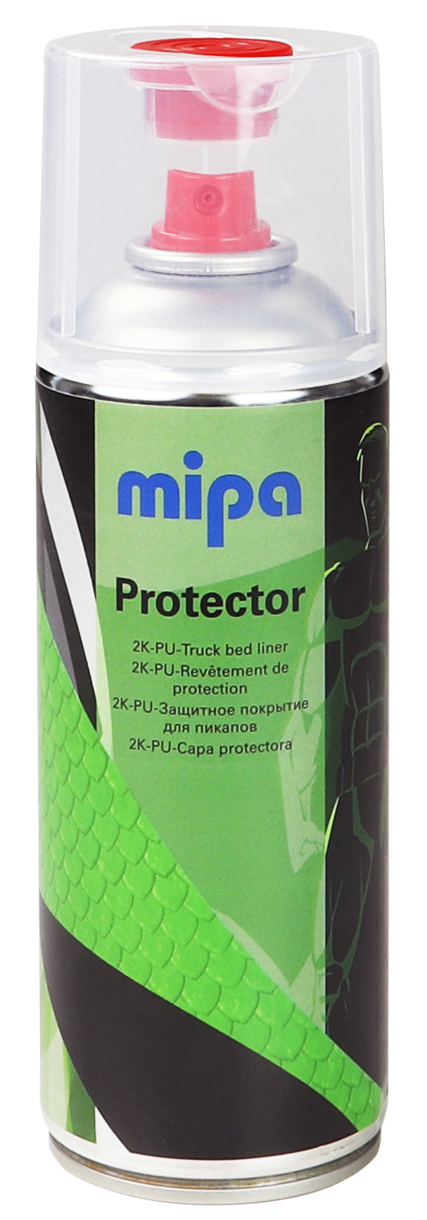 Mipa Protector 2K-Spray 400ml schwarz inkl. Härter