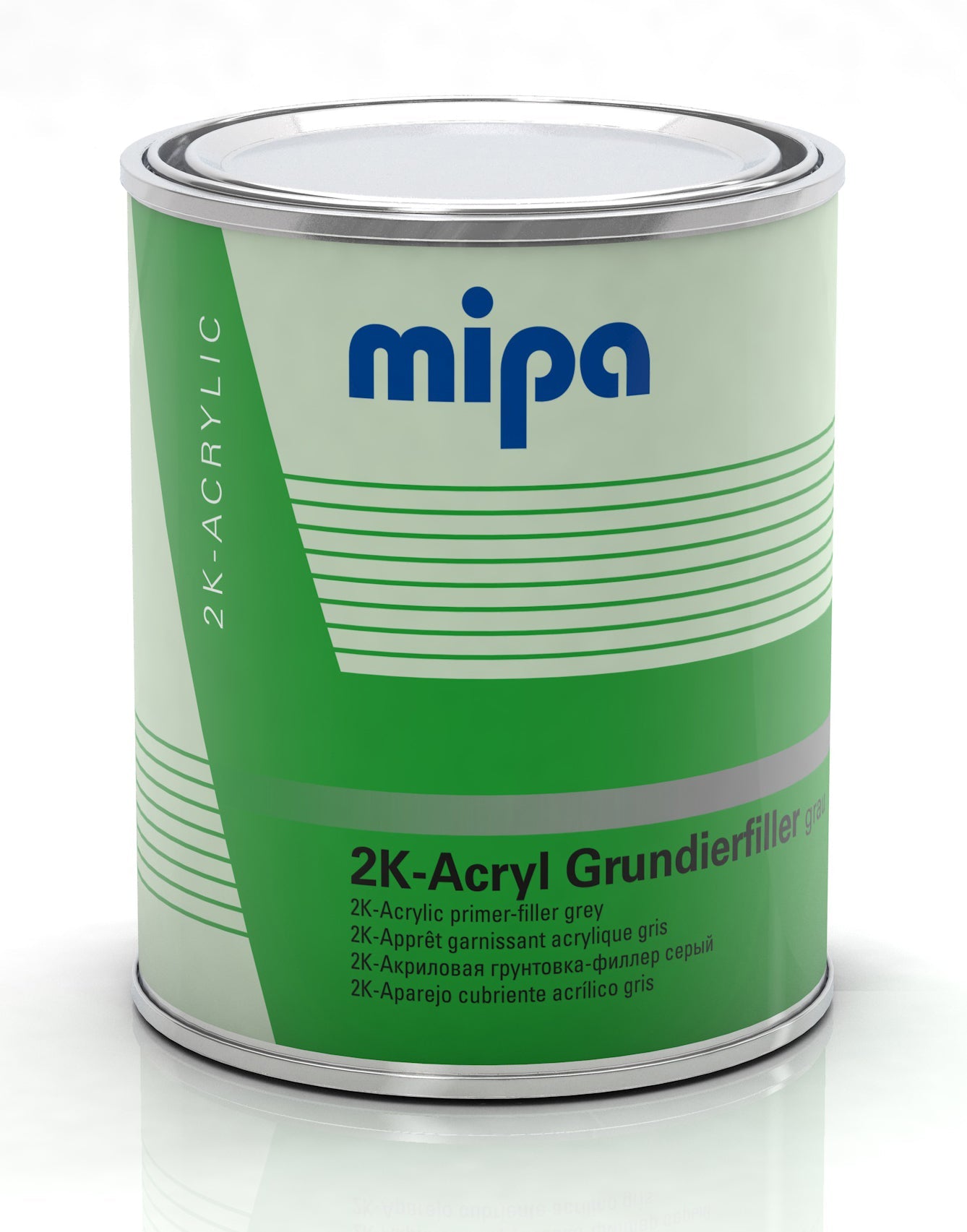 Mipa 2K-Acryl-Grundierfiller grau 10:1 inkl Härter 1 kg