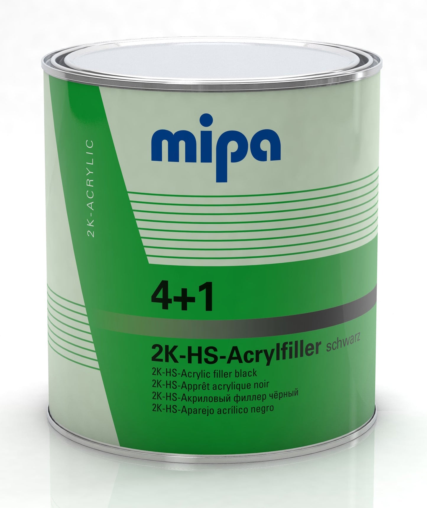 Mipa 4+1 Acryfiller HS Schwarz 3 Ltr.