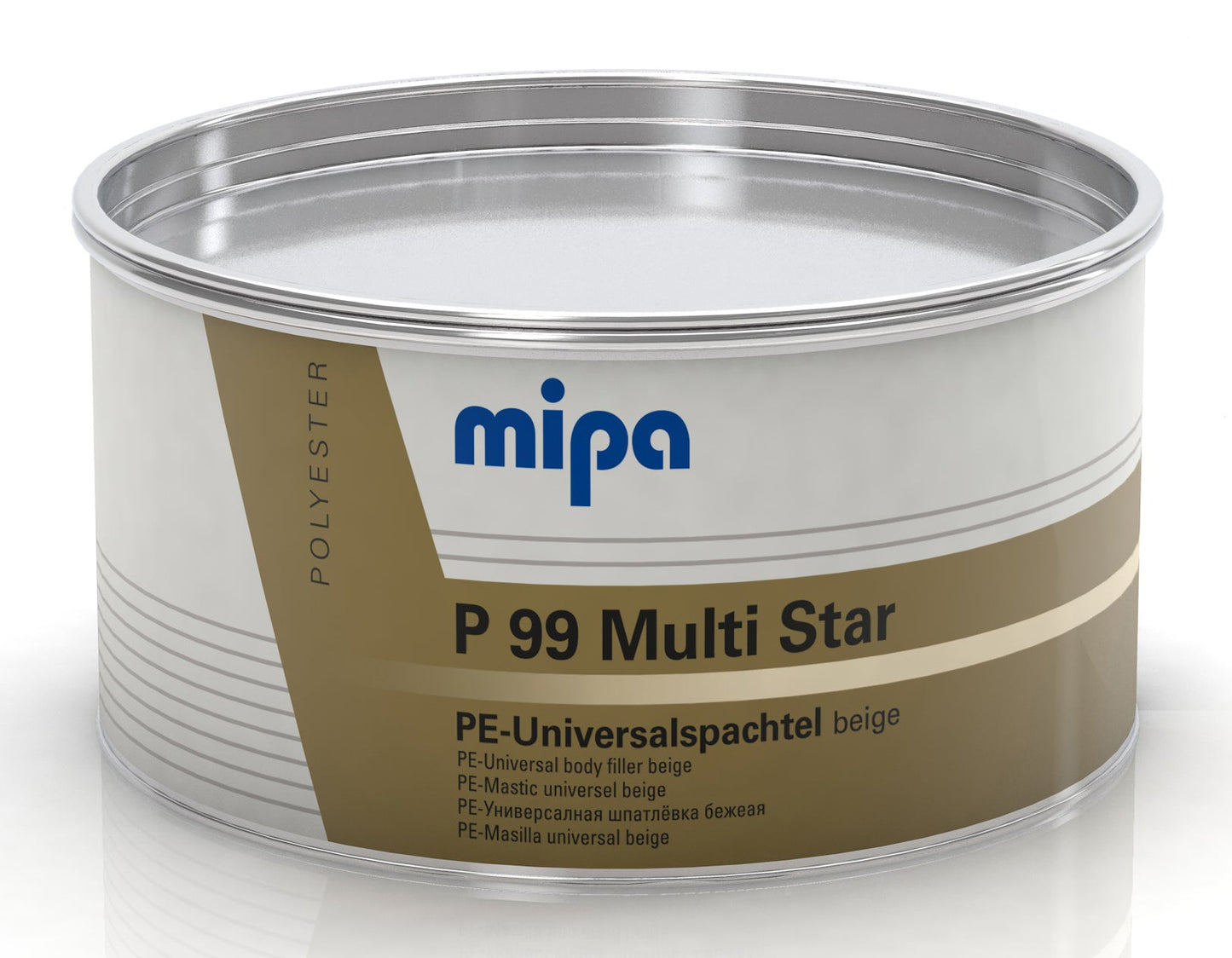 Mipa P99 Multi-Star PE-Autospachtel inkl. Härter 2kg