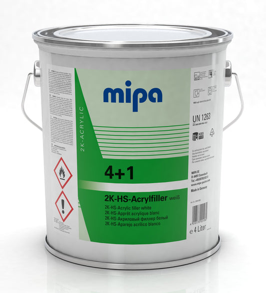 Mipa 4+1 Acryfiller HS Weiß 3 Ltr.